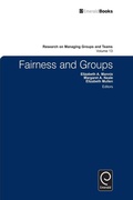 Cover: Fairness and Groups - Emerald Publishing Limited