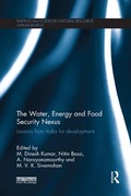 Cover: The Water, Energy and Food Security Nexus - Routledge