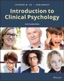 Cover: Introduction to Clinical Psychology - Wiley