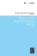 Cover: Race in the Age of Obama - Emerald Publishing Limited