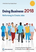 Cover: Doing Business 2018 - World Bank Publications