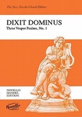 Cover: Dixit Dominus - Novello & Co Ltd