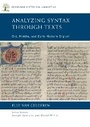 Cover: Analyzing Syntax Through Texts - Edinburgh University Press