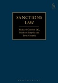 Cover: Sanctions Law - Hart Publishing