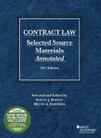 Abbildung von: Contract Law, Selected Source Materials Annotated - Foundation Press