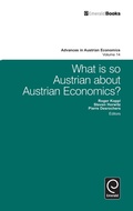 Cover: What is so Austrian about Austrian Economics? - Emerald Group Publishing Limited