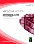 Cover: Selected Papers from the Annual Meeting of the Southern Finance Association in 2008 - Emerald Group Publishing Ltd