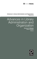 Cover: Advances in Library Administration and Organization - Emerald Group Publishing Limited