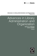 Cover: Advances in Library Administration and Organization - Emerald Publishing Limited