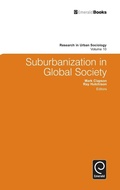 Cover: Research in Urban Sociology - Emerald Group Publishing Limited