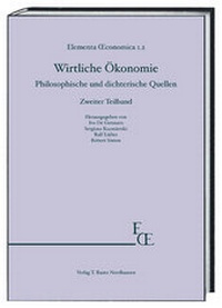 Enlarge image Cover: Wirtliche Ökonomie - Traugott Bautz