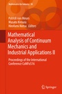 Cover: Mathematical Analysis of Continuum Mechanics and Industrial Applications II - Springer