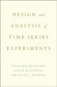 Enlarge image Cover: Design and Analysis of Time Series Experiments - OUP eBook