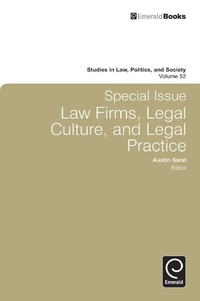Abbildung von: Special Issue: Law Firms, Legal Culture and Legal Practice - Emerald Publishing Limited