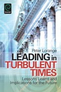 Cover: Leading in Turbulent Times - Emerald Publishing Limited