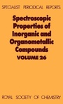 Cover: Spectroscopic Properties of Inorganic and Organometallic Compounds - Royal Society of Chemistry