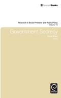 Cover: Government Secrecy - Emerald Group Publishing Limited
