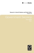 Cover: Government Secrecy - Emerald Publishing Limited