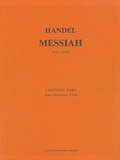 Cover: Messiah - A Sacred Oratorio - Novello & Co Ltd