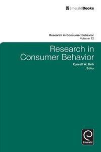 Enlarge image Cover: Research in Consumer Behavior - Emerald Publishing Limited