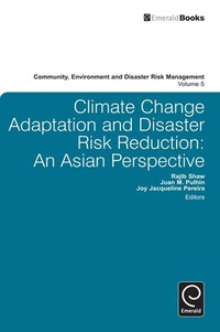 Enlarge image Cover: Climate Change Adaptation and Disaster Risk Reduction - Emerald Publishing Limited