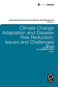 Enlarge image Cover: Climate Change Adaptation and Disaster Risk Reduction - Emerald Publishing Limited