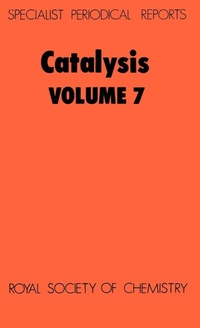 Enlarge image Cover: Catalysis - Royal Society of Chemistry