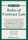 Bild: Rules of Contract Law, 2017-2018 Statutory Supplement - Wolters Kluwer Law & Business