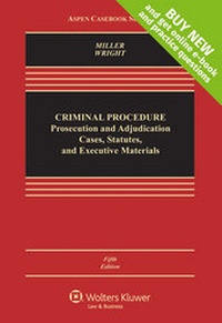 Enlarge image Cover: Criminal Procedures - Aspen Publishers