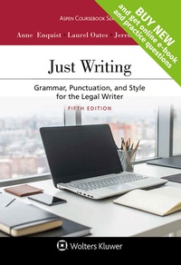 Enlarge image Cover: Just Writing - Aspen Publishers Inc.,U.S.