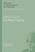 Cover: Proclus: On Plato Cratylus - Bloomsbury Academic