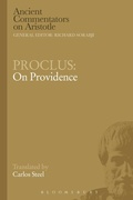 Cover: Proclus: On Providence - Bloomsbury Academic