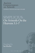 Cover: Simplicius: On Aristotle On the Heavens 3.1-7 - Bloomsbury Academic