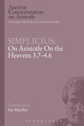 Cover: Simplicius: On Aristotle On the Heavens 3.7-4.6 - Bloomsbury Academic