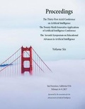 Cover: Proceedings of the Thirty-First AAAI Conference on Artificial Intelligence Volume 6 - AAAI