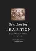 Cover: Searches for Tradition - Victoria University Press