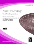 Cover: Library and Information Management at the University of the West of England - Emerald Group Publishing Ltd