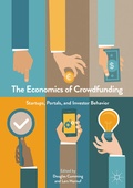 Cover: The Economics of Crowdfunding - Palgrave Macmillan