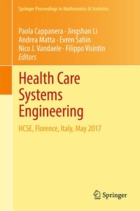 Enlarge image Cover: Health Care Systems Engineering - Springer