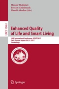 Cover: Enhanced Quality of Life and Smart Living - Springer