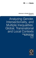 Cover: Analyzing Gender, Intersectionality, and Multiple Inequalities - Emerald Group Publishing Limited