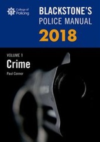 Abbildung von: Blackstone's Police Manual Volume 1: Crime 2018 - Oxford University Press