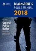 Cover: Blackstone's Police Manual Volume 4: General Police Duties 2018 - Oxford University Press