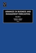Cover: Advances in Business and Management Forecasting - Emerald Publishing Limited