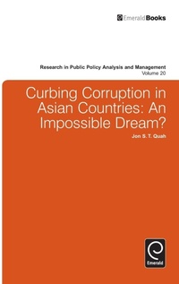 Enlarge image Cover: Curbing Corruption in Asian Countries - Emerald Group Publishing Limited