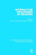 Cover: Interactive Processes in Reading - Routledge