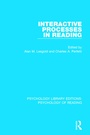 Cover: Interactive Processes in Reading - Routledge