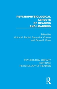 Enlarge image Cover: Psychophysiological Aspects of Reading and Learning - Routledge