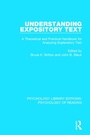 Cover: Understanding Expository Text - Routledge