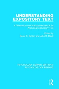 Enlarge image Cover: Understanding Expository Text - Routledge